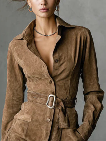 Pien | Vestido Midi de Manga Comprida